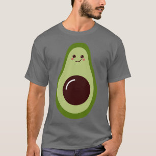 Cute Avocado Illustration Gift för Avocado Älskare T Shirt