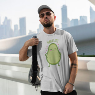Cute Avocado Mamma Tecknad T Shirt