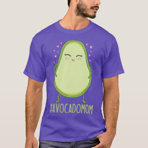 Cute Avocado Mamma Vegan Avocado Älskare T Shirt