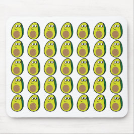 Cute Avocado Mouse Pad - Fruit Desk Accessory Musmatta
