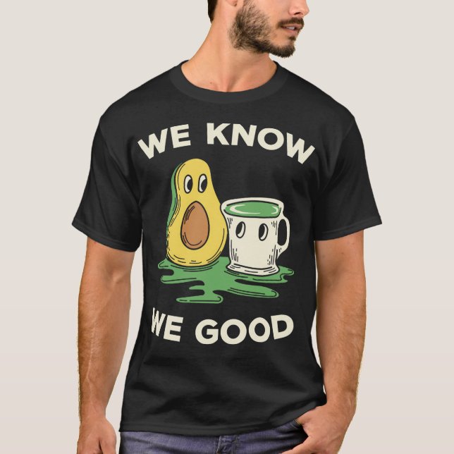 Cute avocado och match t shirt (Framsida)