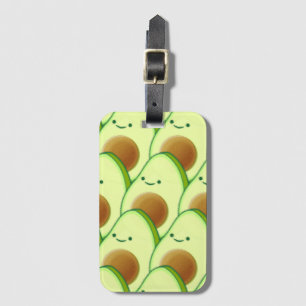 Cute Avocado över hela Teckning Bagagebricka