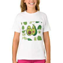 Cute Avocado, par telefonväska | Funny Kawaii Frui