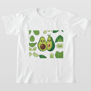 Cute Avocado, par telefonväska   Funny Kawaii Frui T Shirt