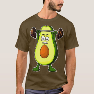 Cute Avocado Powerlift T Shirt
