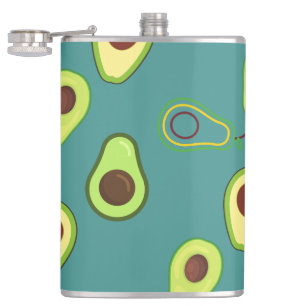 Cute Avocado-segmentets sommargradient Grönt Mönst Fickplunta