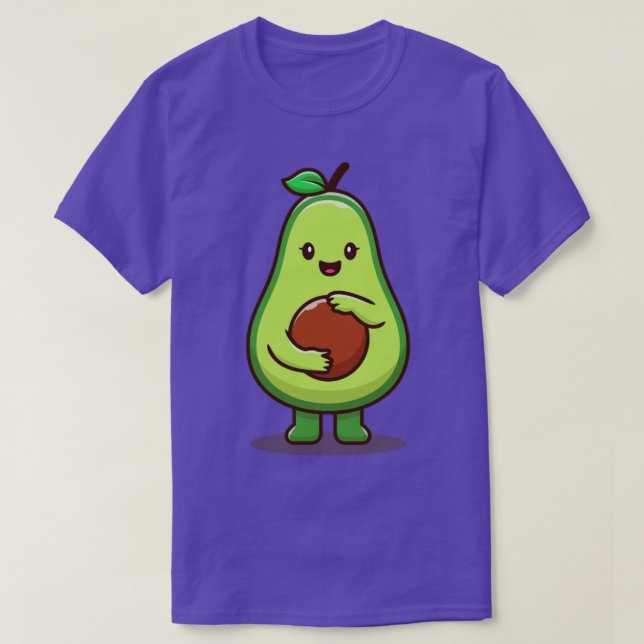 Cute Avocado T Shirt (Design framsida)