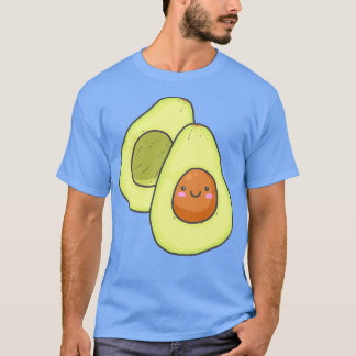 CUTE AVOCADO TECKNING DESIGN T SHIRT