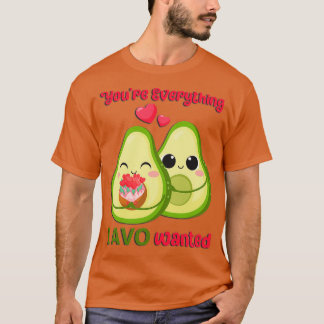 Cute Avocado Valentine para Youx27re Allt T Shirt