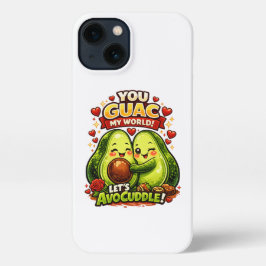 Cute Avocado Valentine’s Love Design, kawaii Love