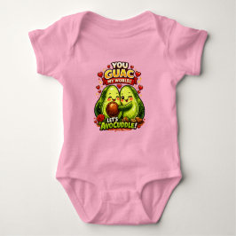 Cute Avocado Valentine’s Love Design, kawaii Love T Shirt