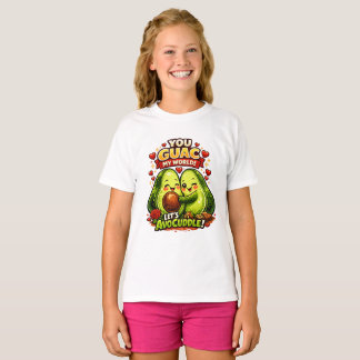 Cute Avocado Valentine’s Love Design, kawaii Love T Shirt