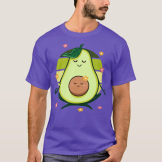 Cute Avocado Vegan T Shirt