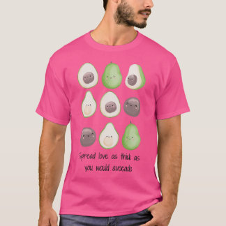 Cute Avocados i Kärlek T Shirt