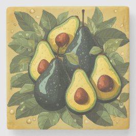 Cute avocados-sten underlägg