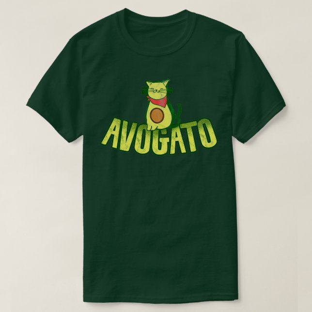 Cute Avogato 2 T Shirt (Design framsida)