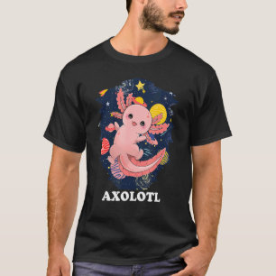 Cute Axolotl Amphibian Aquarium Owner Pet Axolotl T Shirt