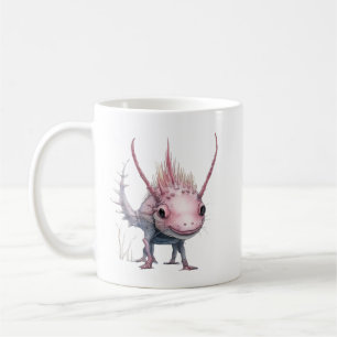 Cute Axolotl Art Kaffemugg