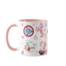 Cute Axolotl Coffee mugg