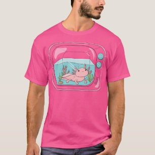Cute Axolotl i Tank T Shirt