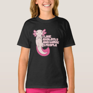 Cute Axolotl   Jag tycker om Axolotls och kanske 3 T Shirt