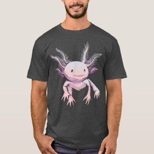 Cute Axolotl Kawaii Chibi Pastel Goth Anime 357 T Shirt