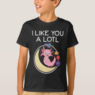 Cute Axolotl Salamander som du är en stor astrona T Shirt