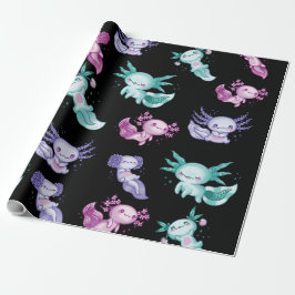 Cute Axolotls Presentpapper