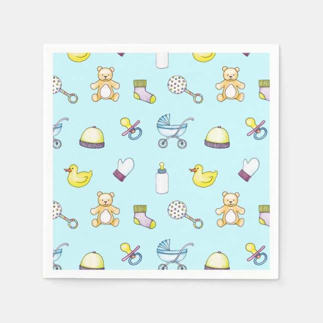 Cute babdusch mönster pappersservett (Framsidan)