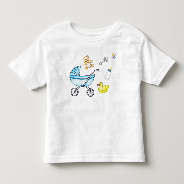 Cute babdusch mönster t shirt (Framsida)