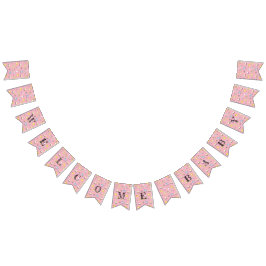 Cute babdusch mönster vimplar