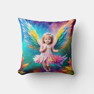 Cute Baby Angel Vingar Art-38424 Kudde