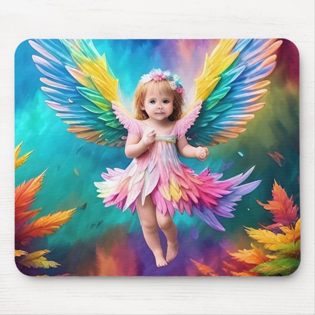 Cute Baby Angel Vingar Art-38424 Musmatta (Framsidan)
