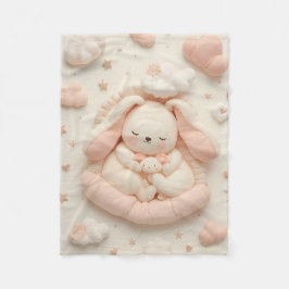Cute Baby Animals Blanket Fleecefilt