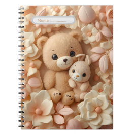 Cute Baby Animals Notebook Anteckningsbok