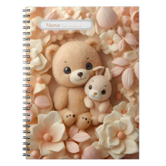 Cute Baby Animals Notebook Anteckningsbok