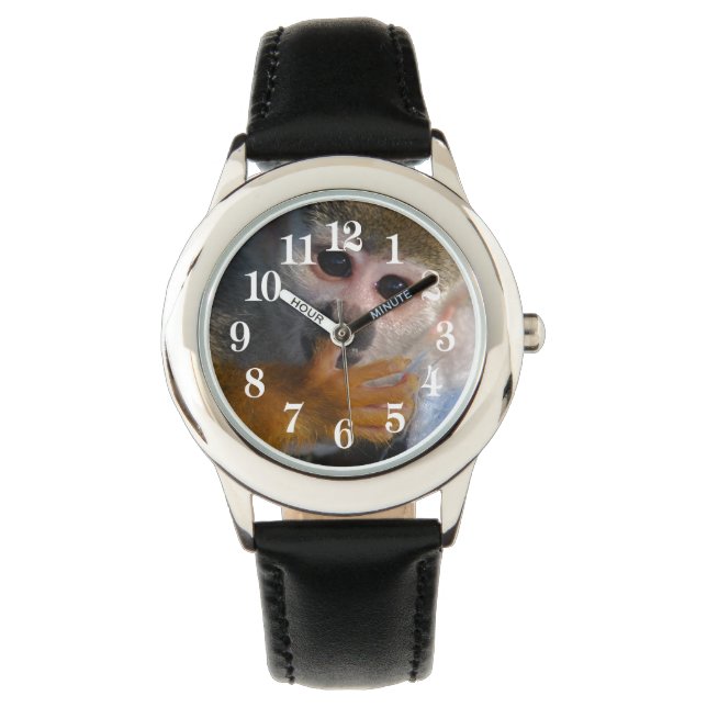 Cute Baby-apan räddades Armbandsur (Framsida)