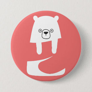 CUTE BABY BEAR Pappa Mamma Ddotterfamilj Knapp