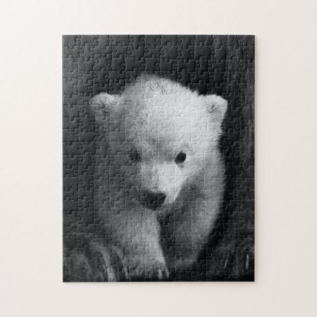 Cute Baby Bear Unge Jigszle Puzzle Pussel (Vertikal)