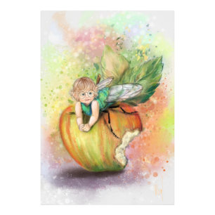 Cute Baby Bee Funny Poster Art