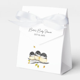 Cute Baby Bird Chickadees Baby Shower Presentaskar