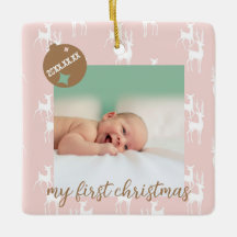 Cute Baby Birth Announcement Photo