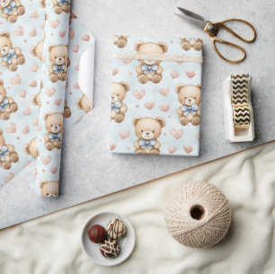 Cute baby björn Papper inslagning Presentpapper