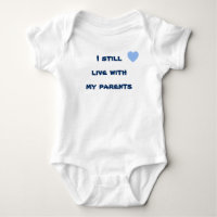 Cute Baby Bodykostym, jag bor fortfarande med mina