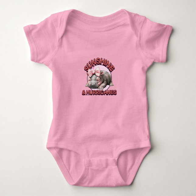 Cute Baby Bodykostym T Shirt (Framsida)