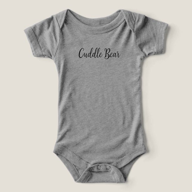 Cute Baby Bodykostym T Shirt (Design Framsida)