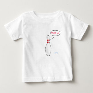 Cute Baby Bowlareare Spare Me Bowling Team Mascot T-shirt