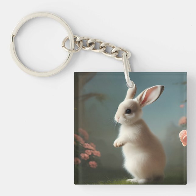Cute Baby Bunny Porträtt (Framsidan)