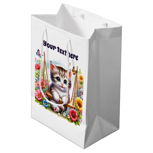 Cute baby cat anpassade (Framsidan Vinklad)