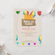 Cute Baby Cat Baby Shower